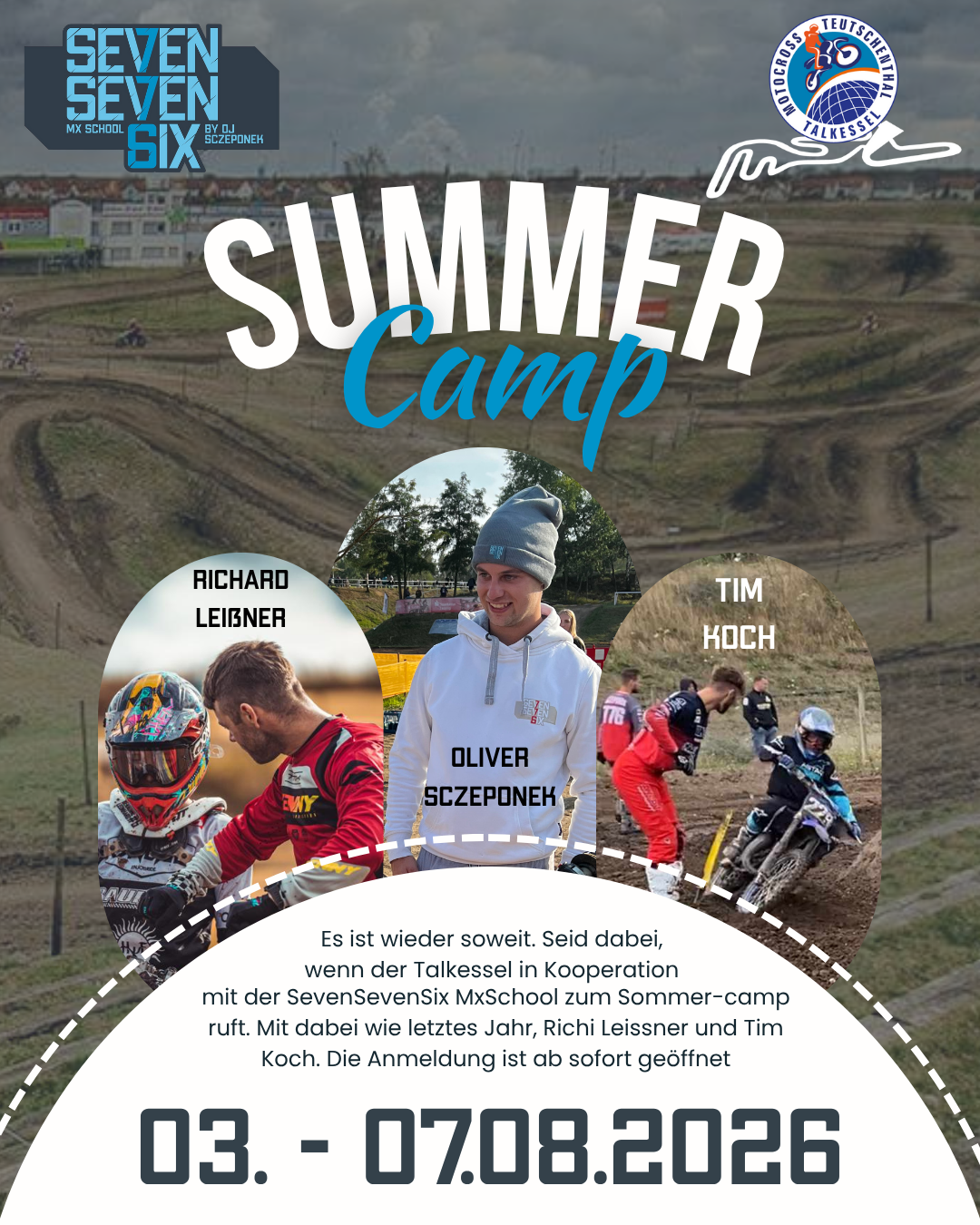 Anzahlung Sommercamp 2026 MSC Teutschenthal 03.08. - 07.08.2026