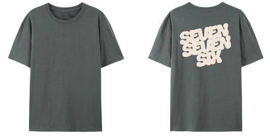 SevenSevenSix Street Wear T-shirt Night Grey
