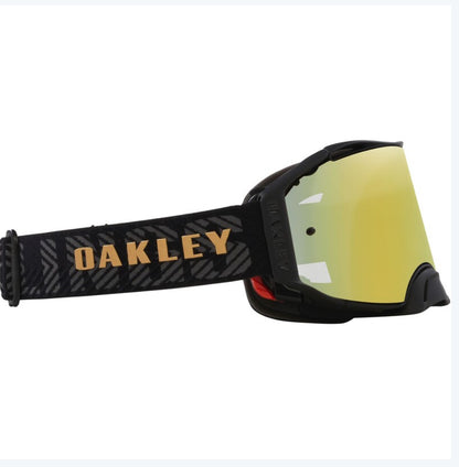 2025 Oakley Airbrake Jeffrey Herlings Signatur Prizm MX Schwarzes Glas