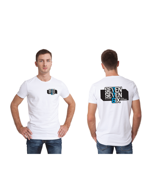 SevenSevenSix Erwachsenen T-Shirt weiß